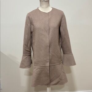 NEW Zara Sweater Jacket with Bell Sleeves